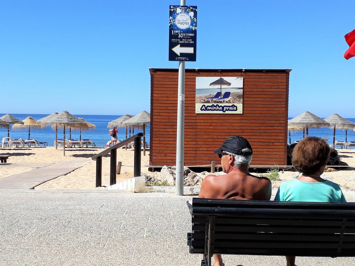 Apartmán T2 Avenida- Frente Mar, Ar-Condicionado, Wifi Quarteira Exteriér fotografie